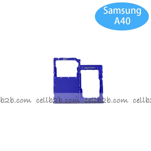 Bandeja de SIM para Samsung A40 A405F Azul