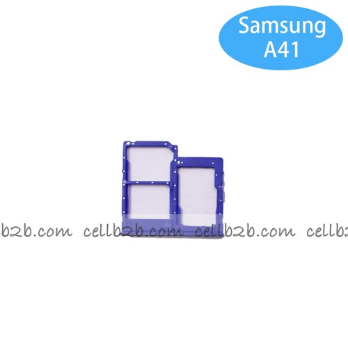 Bandeja de SIM para Samsung A41 A415F Azul