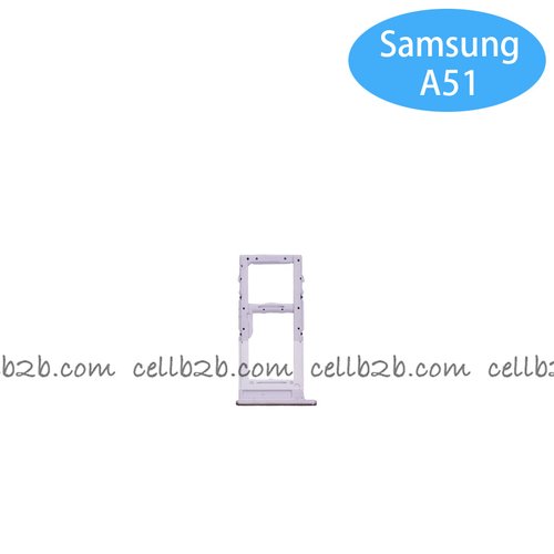 Bandeja de SIM para Samsung A51 5G A516B Blanca