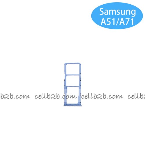 Bandeja de SIM para Samsung A51 A515F / A71 A715F Azul