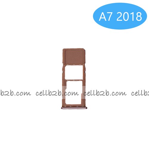 Bandeja de SIM para Samsung A7 2018/ A750 Dorada