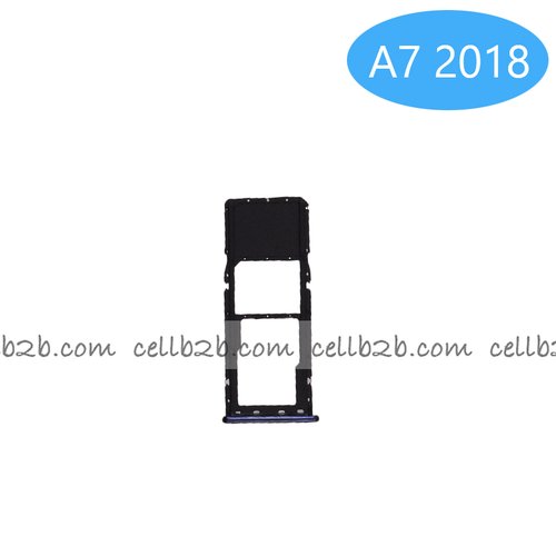 Bandeja de SIM para Samsung A7 2018/ A750 Negra