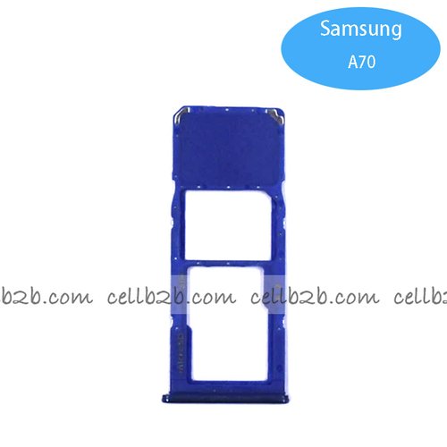 Bandeja de SIM para Samsung A70 A705F Azul