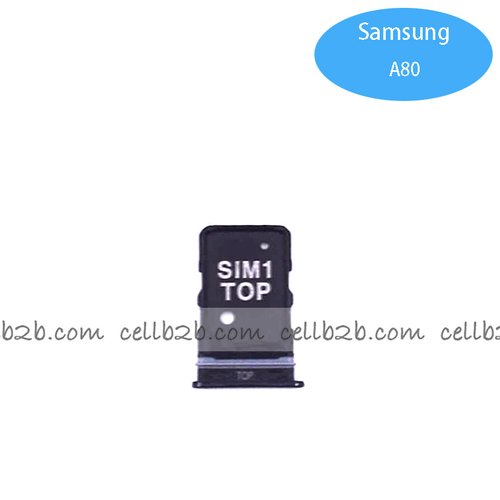 Bandeja de SIM para Samsung A80 A805F Negra