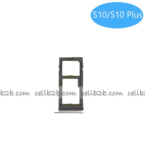 Bandeja de SIM para Samsung Galaxy S10/ S10 Plus/ S10E Blanca