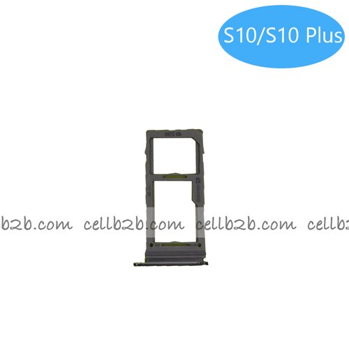 Bandeja de SIM para Samsung Galaxy S10/ S10 Plus/ S10E Negra