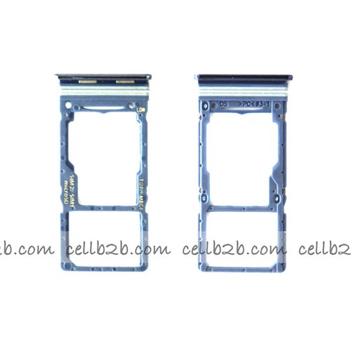 Bandeja de SIM para Samsung M53 5G M536B Azul