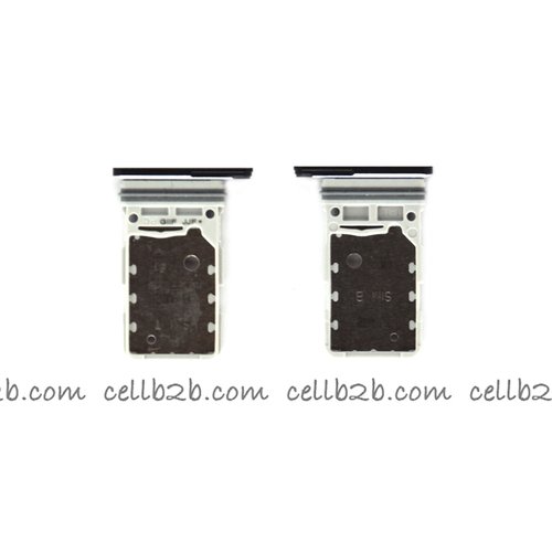 Bandeja de SIM para Samsung S21 Plus 5G G996B / S21 Ultra 5G G998B Negra