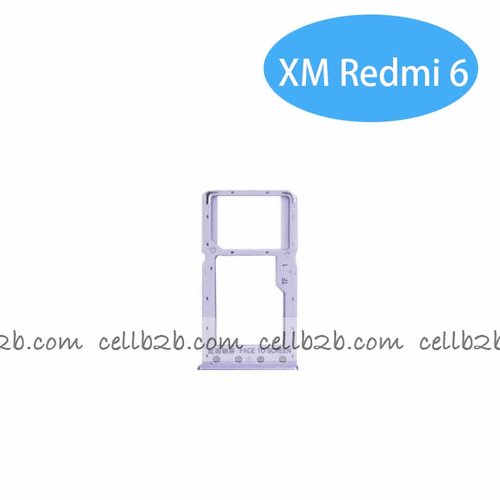 Bandeja de SIM para Xiami Redmi 6 Lila