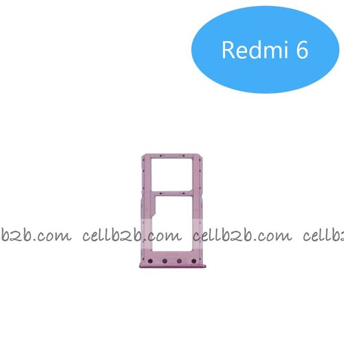 Bandeja de SIM para Xiami Redmi 6 Rosa