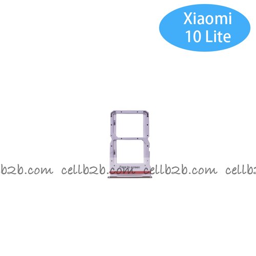 Bandeja de SIM para Xiaomi Mi 10 Lite Blanca