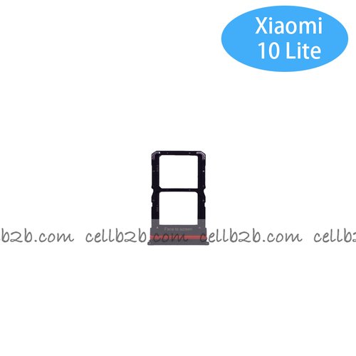 Bandeja de SIM para Xiaomi Mi 10 Lite Negra