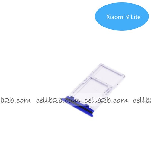 Bandeja de SIM para Xiaomi Mi 9 Lite / CC9 Azul