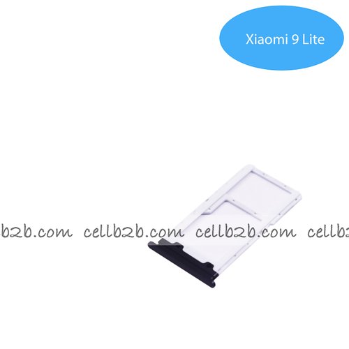 Bandeja de SIM para Xiaomi Mi 9 Lite / CC9 Negra