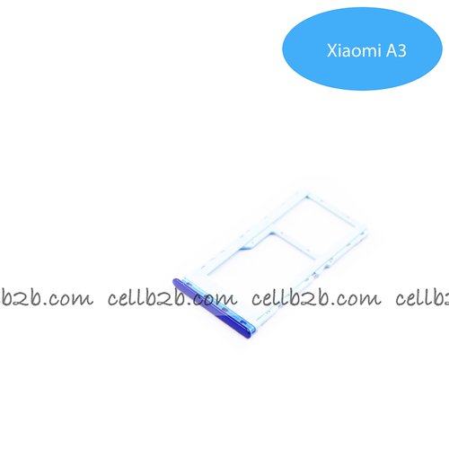 Bandeja de SIM para Xiaomi Mi A3 / CC9E Azul