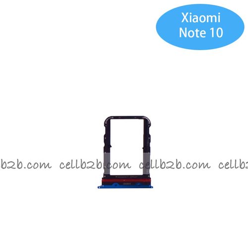 Bandeja de SIM para Xiaomi Mi Note 10 Azul