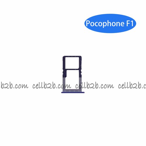 Bandeja de SIM para Xiaomi Pocophone F1 Azul