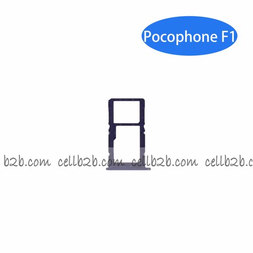 Bandeja de SIM para Xiaomi Pocophone F1 Negra
