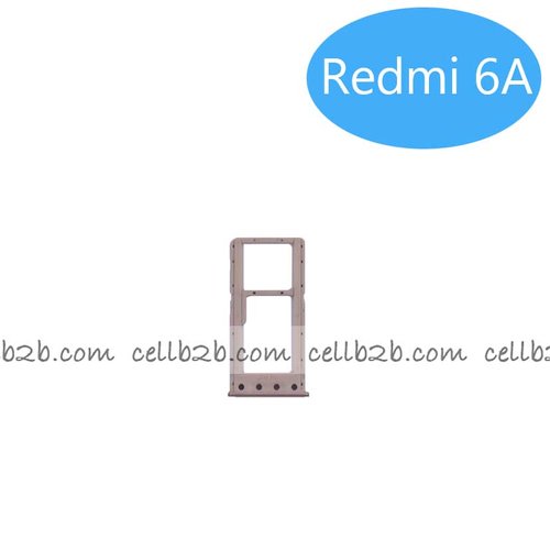 Bandeja de SIM para Xiaomi Redmi 6A Dorada