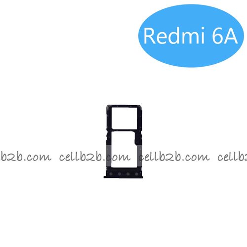 Bandeja de SIM para Xiaomi Redmi 6A Negra