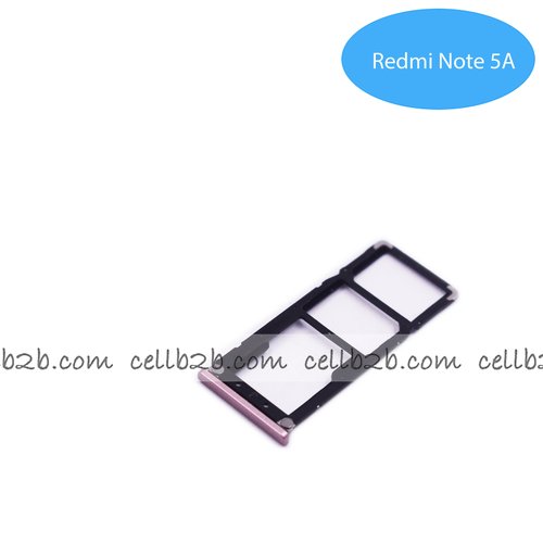 Bandeja de SIM para Xiaomi Redmi Note 5A Rosa
