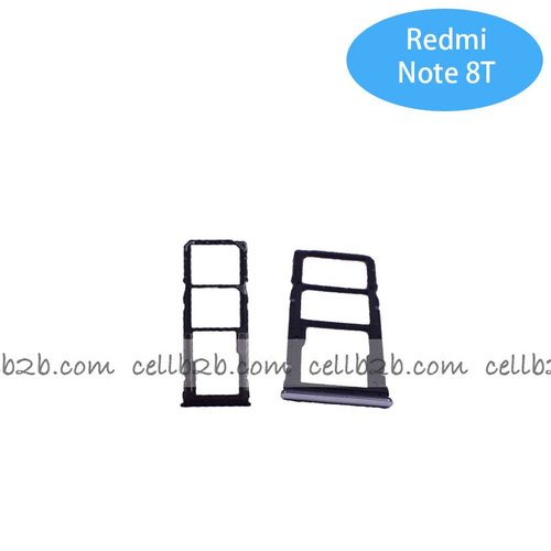 Bandeja de SIM para Xiaomi Redmi Note 8T Blanca