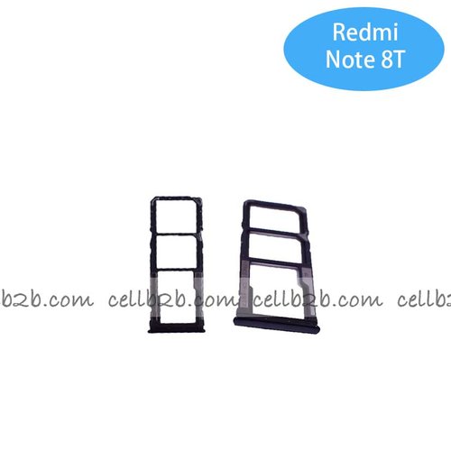 Bandeja de SIM para Xiaomi Redmi Note 8T Negra