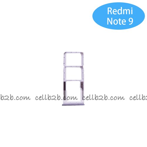 Bandeja de SIM para Xiaomi Redmi Note 9 / Redmi 10X 4G Blanca