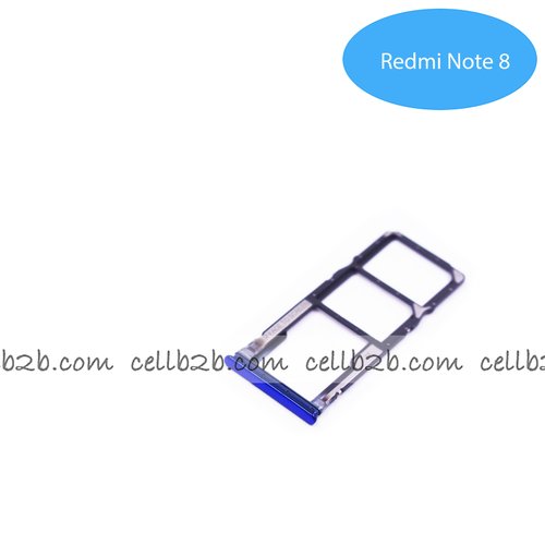 Bandeja de SIM para Xiaomi Redmi Note 8 Azul