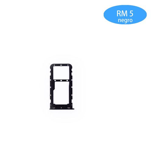 Bandeja de SIM para Redmi 5 Negra
