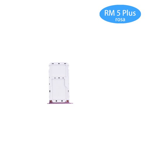 Bandeja de SIM para Redmi 5 Plus Rosa