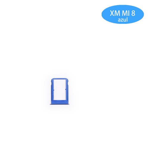 Bandeja de SIM para Xiaomi Mi 8 Azul