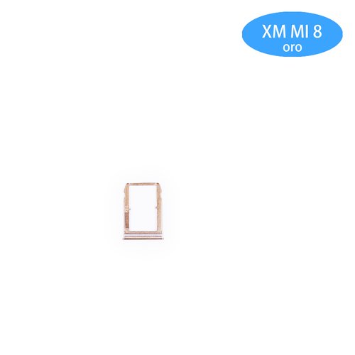 Bandeja de SIM para Xiaomi Mi 8 Dorada