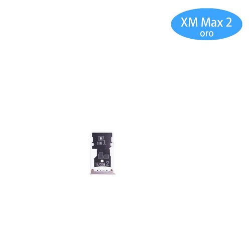 Bandeja de SIM para Xiaomi Mi Max 2 Dorada