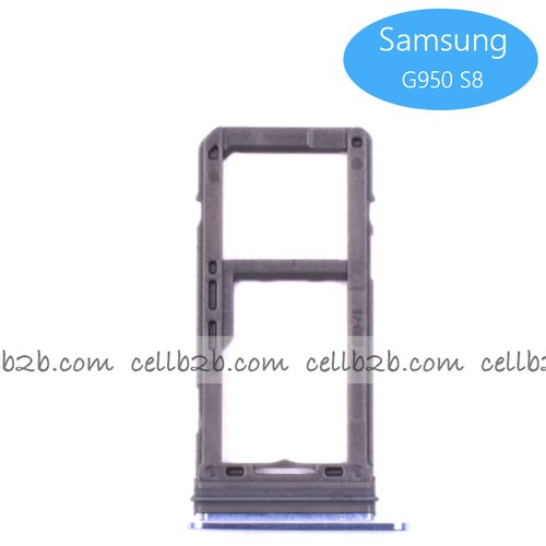 Bandeja de SIM+SD Para Samsung SM-G950 GALAXY S8 /SM-G955 GALAXY S8 PLUS Azul