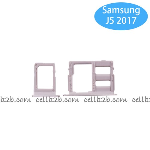 Bandeja de Single SIM+SD Para Samsung J5 (2017) J530F/J7 (2017) J730F/J3 (2017) J330F/J330 Dorada