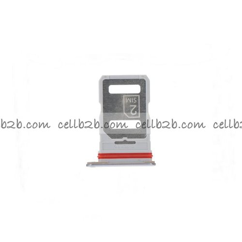 Bandeja Dual SIM para Motorola Edge 30 Fusion XT2243-1 Plateado
