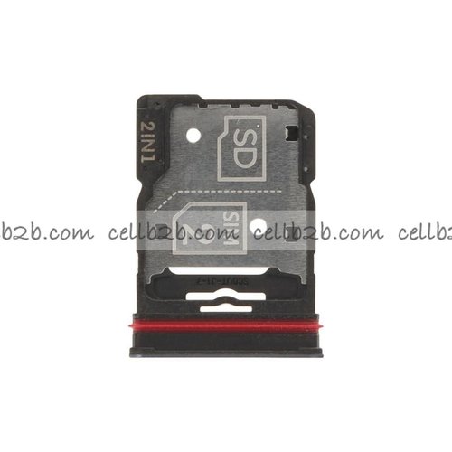 Bandeja Dual SIM para Motorola Edge 60 Fusion XT2503-4 Azul Oscuro / Negro