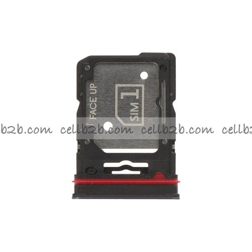 Bandeja Dual SIM para Motorola Edge 60 Fusion XT2503-4 Azul Oscuro / Negro