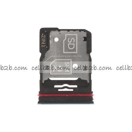 Bandeja Dual SIM para Motorola Edge 60 Fusion XT2503-4 Azul