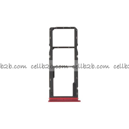 Bandeja SIM Dual para Motorola G05 XT2523-2 Rojo