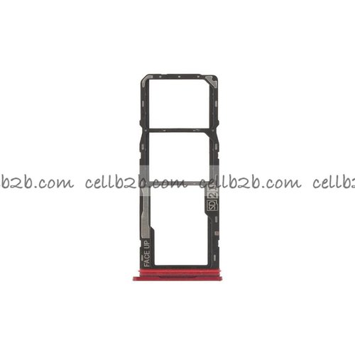 Bandeja SIM Dual para Motorola G05 XT2523-2 Rojo