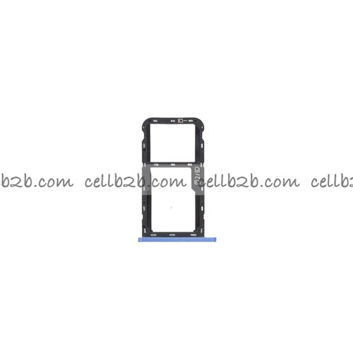 Bandeja SIM Dual para ZTE Blade A52 Azul