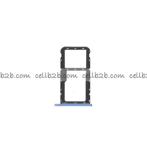 Bandeja SIM Dual para ZTE Blade A52 Azul