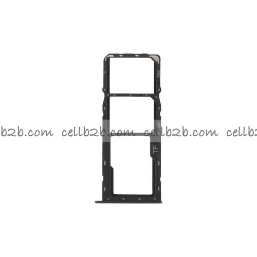 Bandeja SIM Dual para ZTE Blade A55 Z2450 Negro