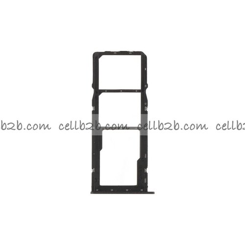 Bandeja SIM Dual para ZTE Blade A55 Z2450 Negro