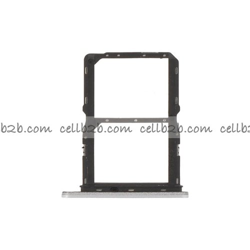 Bandeja SIM Dual para ZTE Blade A75 5G Z2357N Blanco