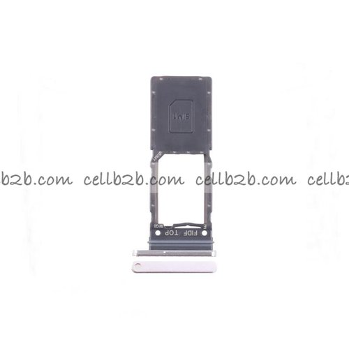 Bandeja Nano SIM para Samsung Z Fold 5 5G F946B Plateada