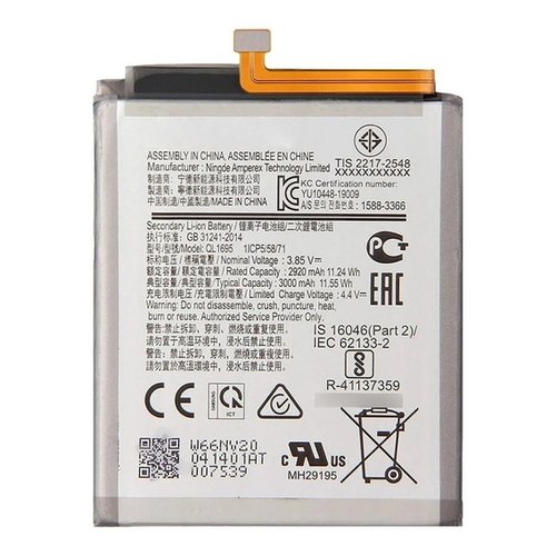 Batería QL1695 para Samsung Galaxy A01 A015F 3000mAh Nueva