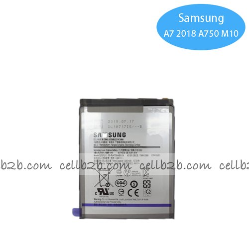 Batería EB-BA750ABU para Samsung Galaxy A7 2018 A750F / A10 2019 A105F / M10 M105F 3300mAh